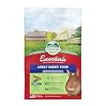 Oxbow Essentials Rabbit Food, Adult Rabbit, Made with Oxbow Timothy Hay, Pet Pellets with Vitamins & Minerals, Small Animal Pet Products, Bunny Supplies, Made in USA, Bunny Food, 5 lb