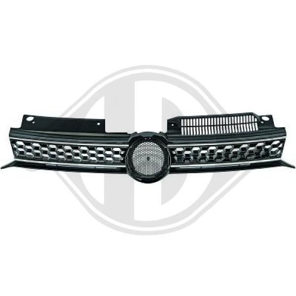 DIEDERICHS Griglia radiatore 2215841 Compatibile con: VW GOLF VI