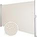 TecTake Toldo Lateral de Aluminio Separador retráctil terraza protección De Vivienda y...