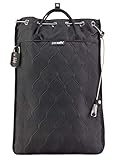 ✔ FAKTEN: Der Travelsafe 12L ist ein tragbarer Safe mit integriertem Stahlnetz - patentiertes 360 Grad eXomesh Edelstahl-Drahtgeflecht in Poly Canvas Stoff - welches vor dem Aufschlitzen der Tasche schützt, mit einem Volumen von 12 Litern. Produktdetails - Gewicht: 710 Gramm, Produktmaße (B x T x H): 35 x 1,5 x 52 cm.