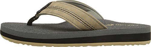 Cobian Boy's Super Jump Jr. Flip Flops, Grey Textile, Eva, 10-11 Toddler M #TOP1