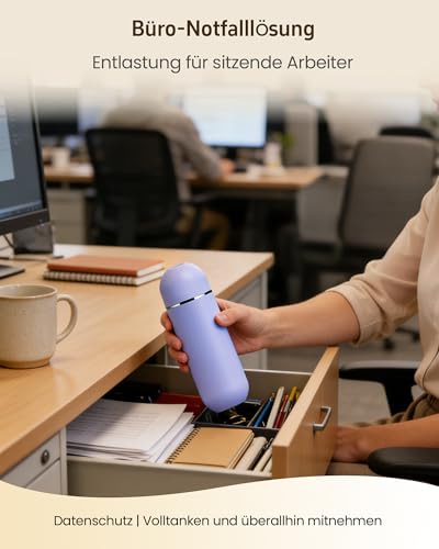 Image of Portable Bidet for Travel & Camping - Manual Squeeze Peri Bottle Handheld | 3 Leak-Proof Seals | BPA-Free | Feminine Hygiene Care | Postpartum | Extendable Sprayer with Nozzle | for Men&Women-Purple