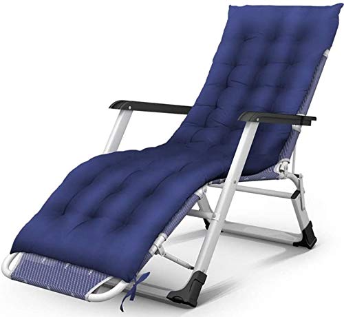 Tumbona plegable 200 kg con almohada para jardín y playa