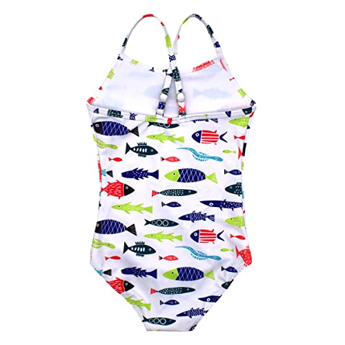 Image of Girls One Pieces Swimsuit Cute Swimwear Bathing Suits 2-12 Years