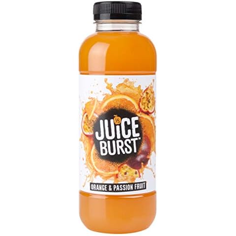 Juice Burst Orange and Passion Fruit Drinks Cover