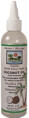 Nature's Blessings 100% Extra Virgin Cold Pressed Coconut Oil