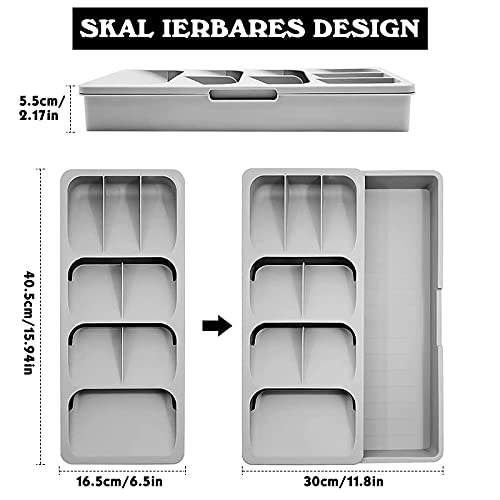 Yiomxhi Porta Posate Cucina Cassetto, Organizer