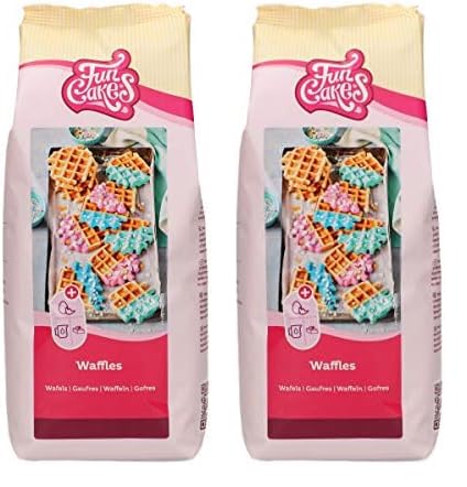 FunCakes Preparado para Gofres, Hornea Fácilmente Gofres Belgas D...