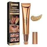 New Iluminadores De Maquillaje, Contouring Maquillaje Barra, Contour Stick Iluminador Liquido, Natural Super Silky Cream Contour Stick Beauty Light Wand