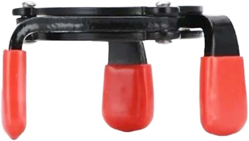 ABTC-One-Way Three-Jaw Motorcycle Oil Filter Wrench Tool Compatible With Universal Adjustable Design