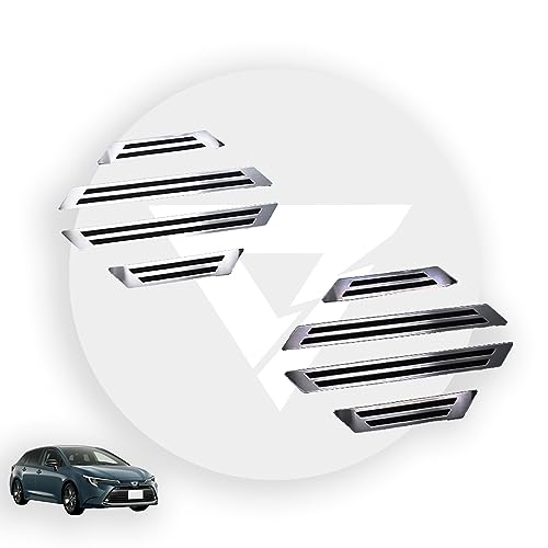 KUTOOK カローラツーリング 210系 後期型 カローラツーリングハイブリッド G X MZEA17W ZWE219W -ZWE215W アクセサリー パーツ アウトサイドスカーフプレート サイドステップガード