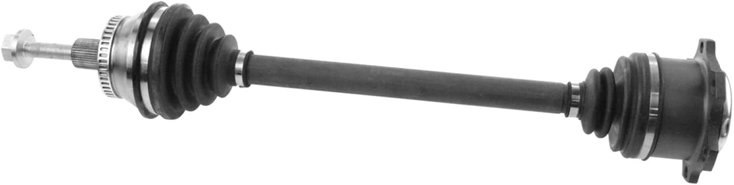 TRQ Front Left CV Axle Assembly Manual Transmission Compatible with 1996-2001 Audi A4 1998-2005 Volkswagen Passat