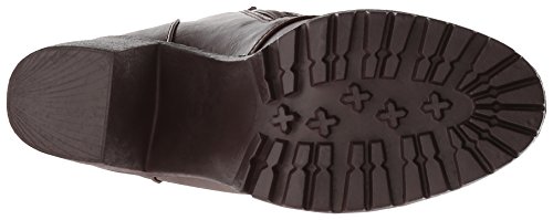 Image of Soda Women's Malia Faux Lace Up Chunky Lug Sole Combat Boot