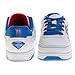 Josmo Sonic The Hedgehog Sneakers - Tails and Shadow Shoe Lace up Casual Fashion Shoes - White Blue (Size 11 Little Kid)