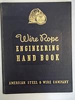 Wire Rope Engineering Handbook B0012GNJG8 Book Cover
