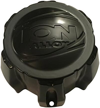 Ion Alloy 6 Lug C101711MB C202202 Matte Black Wheel Center Cap