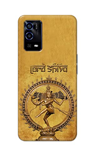Image of PRINTFIDAA Lord Shiva As Nataraj Printed Designer Hard Case for Oppo A55 Back Cover -(e) RPM1004