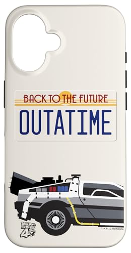 Ya en manzanajugosa.com: Back to the Future OUTATIME License Plate Carcasa para iPhone 16