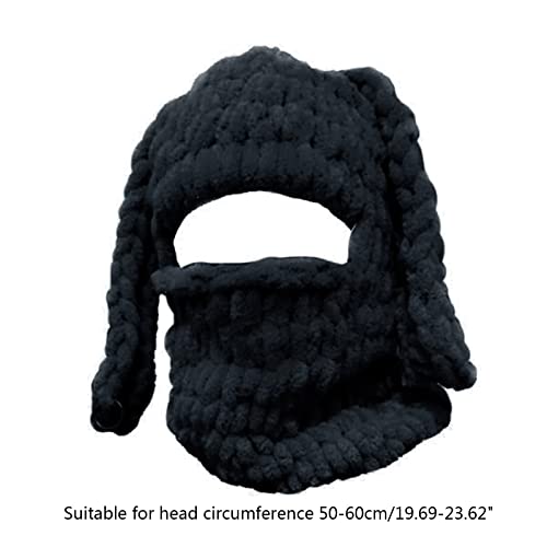 Cache-cou tricoté hiver pour adolescent, femme et homme