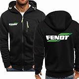 ★ EIGENSCHAFTEN: Langarm-Hoodie. 2 Hand Reißverschlusstaschen, elastische Manschetten und Saum.