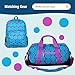 Wildkin Two Compartment Insulated Lunch Bag for Kids – School & Travel Ready - Big Dot Aqua