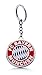 Official Soccer Team Football Club Logo Metal Pendant Keychain (FC Bayern Munich)