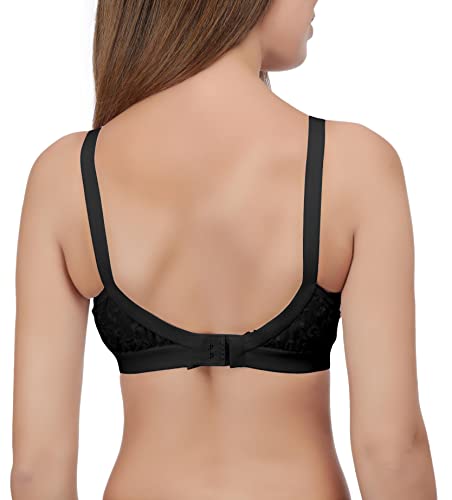 Image of Eve's Beauty Women's Non Padded Non Wired Cotton Full Coverage Bra