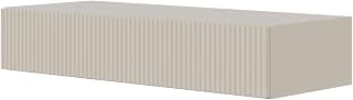 Selsey Konsolentisch Mit Schublade Hängend Beistelltisch 90 cm Eingangstisch Konsole Schminktisch Veldio Graubeige