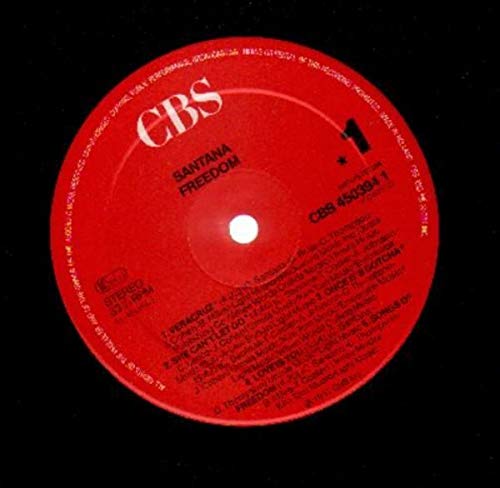 Vista 2 de Santana - Freedom - CBS - CBS 450394 1, CBS - FC 40272