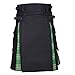 Falda Escocesa para Hombre Vintage Kilt Gothic Punk Fashion Kendo Pocket Faldas...