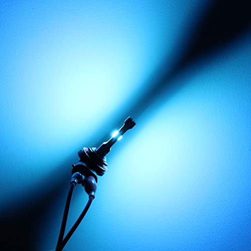 Alla Lighting 3600Lm H16 H8 H11 Led Fog Lights Bulbs, 8000K Ice Blue 12V Eti 56-Smd Drl(Daytime Running Ligihts) Replacement For Cars, Trucks, Xtreme Super Bright #TOP7