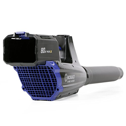 Kobalt 80-Volt Max Lithium Ion (Li-Ion) 500-Cfm 125-Mph Heavy-Duty Brushless Cordless Electric Leaf Blower (Bare Tool Only, Battery And Charger Not Included) #TOP3