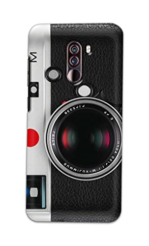 Image of Printed Hard Back Cover Case for Mi Poco F1 Back Cover (Vintage Camera) -702