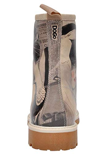 Personalize Your Life - Printed Long Boots - Lace Up Mid calf Boots for Women - Vegan, Environmentally Friendly and Handmade - Breathable Design 6