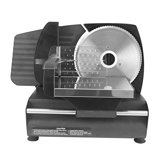 Carne De Precisión Máquina De Cortar Eléctrica Deli Food Máquina De Cortar Acero Inoxidable Alimentación Pusher, Hoja CORTAVERDURAS Turquía Fiambres Queso Cortador,220V