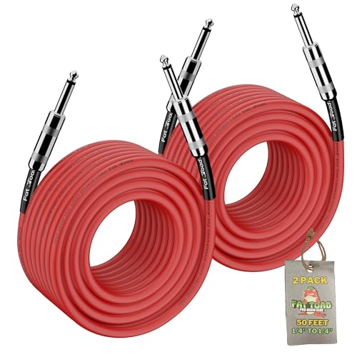 Fat Toad 50ft Speaker Cables 1/4