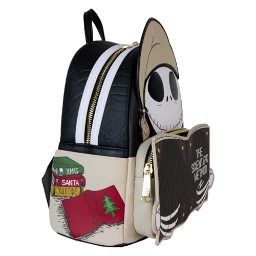 Loungefly Disney Nightmare Before Christmas Bedtime Jack Scientific Method Womens Double Strap Shoulder Bag Purse2