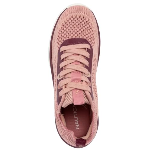 Nautica Women's Fashion Sneaker Lace-Up Running Shoe Casual Max Cushioning Walking Tennis Sneaker4