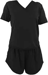 Pijama Fadinha Com Short Cós Alto Soltinho Tecido Fibra Natural