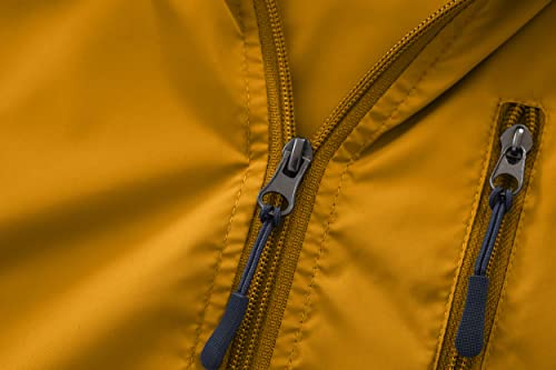 Image of Women's Lightweight Waterproof Jacket Packable Windbreaker Running Coat