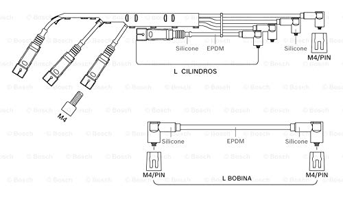 Cabo Vela Ignição - Bosch - F00099C081