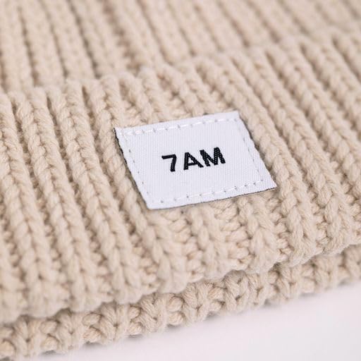 7AM Enfant Baby Beanie Hat - Unisex Kids Warm Winter Hat, Soft & Cozy Chunky Ribbed Design Cute Cap for Infant & Toddlers2