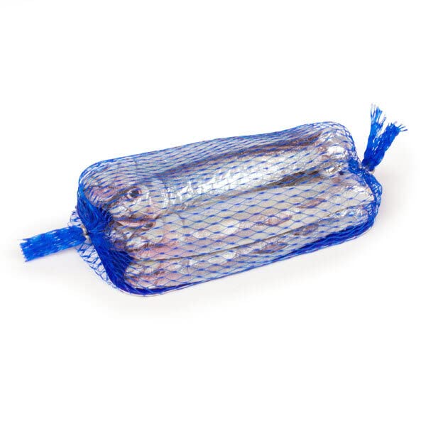 Chocolade sardines - in een netje | Chocolade | Sardine figuurtjes van chocolade | Melkchocolade | Geschenkidee | Cadeau | Verjaardag | Hobby | Vissen | Visser | Chocolade vis | Volwassenen | Kinderen - Image 3