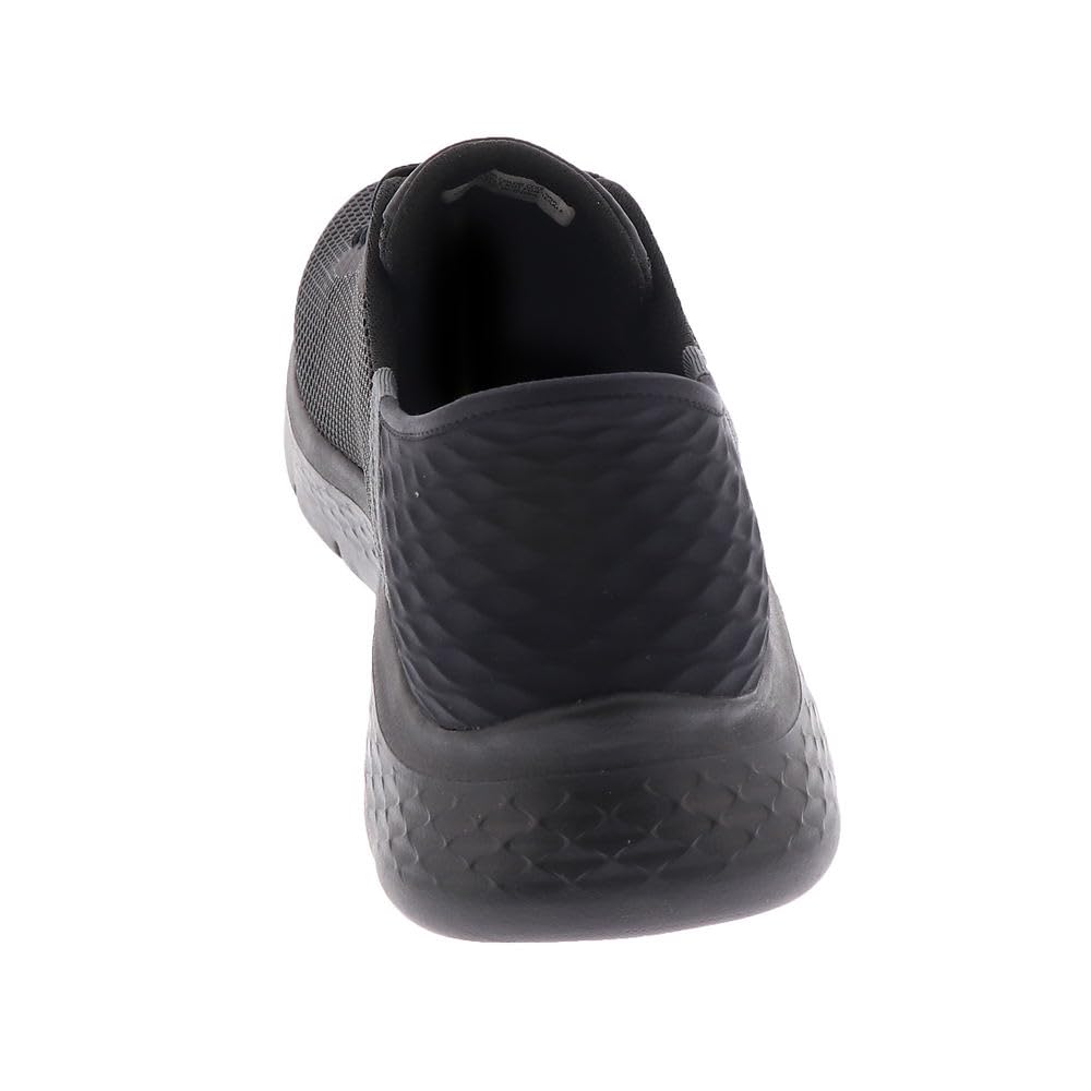 Skechers Slip-INS GO Walk Flex - Zapatos para Hombre, Negro y Negro, 40 EU