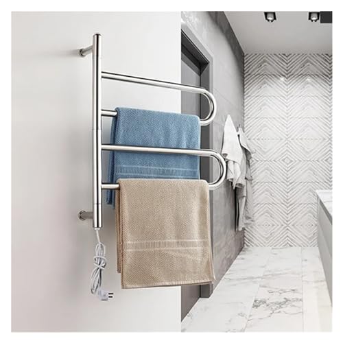 Toallero térmico de acero inoxidable 304 con diseño sofisticado para baños modernos 3