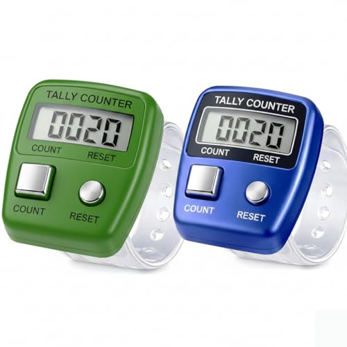Image of Aim Emporium Mini Hand Tally Counter /Jaap Counter /Digital Tasbeeh Counter Pack of 2 Color Multi.
