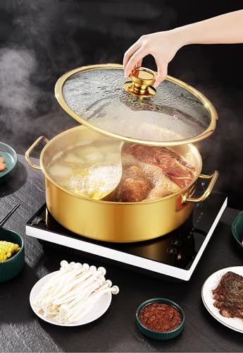 Olla de 28 cm compatible con inducción que separa sabores sin mezclar caldos 8