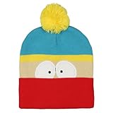 Bioworld South Park Eric Cartman Big Face Cuff Knit Beanie Hat Cap Yellow