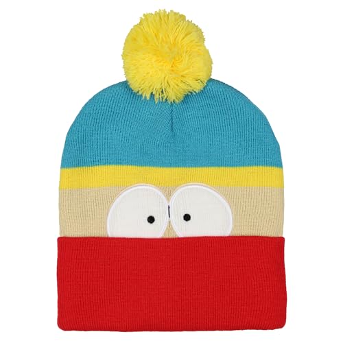 Bioworld South Park Eric Cartman Big Face Cuff Knit Beanie Hat Cap Yellow