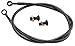 Goodridge All Black Cruiser Brake Line Kit TR0802-2FPBK